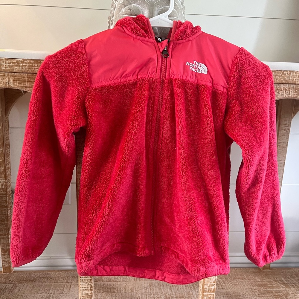 The North Face Kids' Pinkish Red Fleece Hoodie